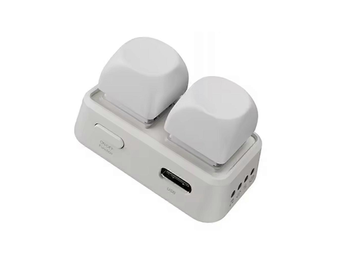 Novo Controle Remoto Sem Fio Bluetooth Com Teclado E Dois Botões Para Virar Páginas, Compatível Com Leitores De E-books Kobo, Modelo Lazy Artif_glo