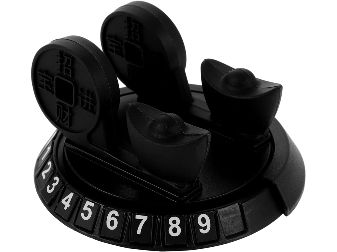 Suporte Para Celular E Porta-cartões De Estacionamento Para Carro Em Pvc E Abs.