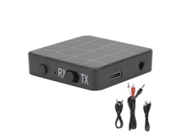 Assistente De Áudio Sem Fio Bluetooth 5.0 2 Em 1 Com Adaptador De 3,5 Mm Para Transmissor E Receptor.