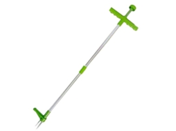Extrator de Ervas Daninhas de Pé, Ferramenta de Jardim Resistente com Cabo Longo AQUAFORGE