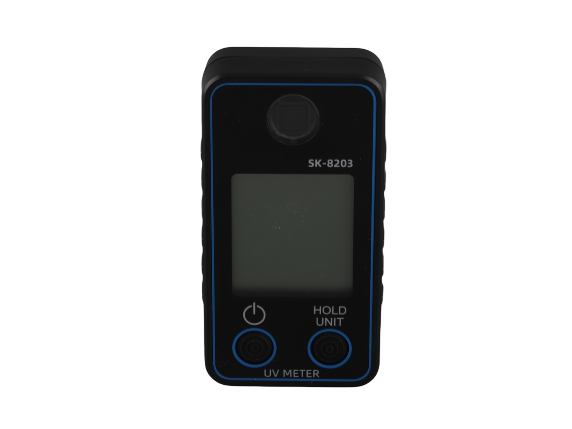 Mediidor Portátil Preciso De Iluminação Ultravioleta Com Lcd E Função De Retenção De Dados