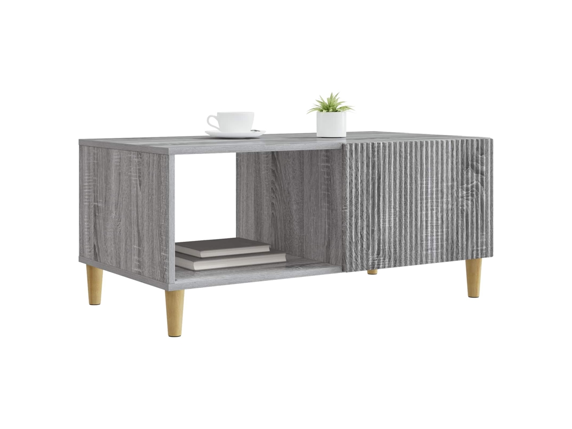 Mesa de Centro Sonoma Cinzento 90 X 50 X 40 Cm MAISON EXCLUSIVE