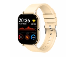 (amarelo) 1, 55 Polegadas Smartwatch, À Prova D'água, Testador De Qualidade Da Água, Tela Lcd De Toque De Cor Completa