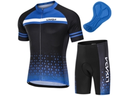Mali conjunto de Jersey de Ciclismo para Homem com Camisa de Manga Curta e Calções Amortecidos Quick dry Breathable