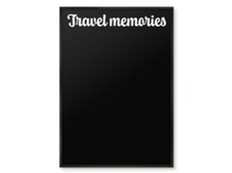 Magnetic Wall Board Travel Memories For The Office Espelharte (70x100 Cm)