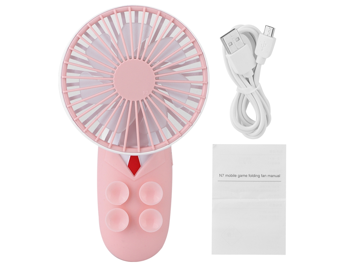 Laxiscreed Ventilador De Mesa Mini, Compacto, Plegável E Usb Para Leveza E Conforto