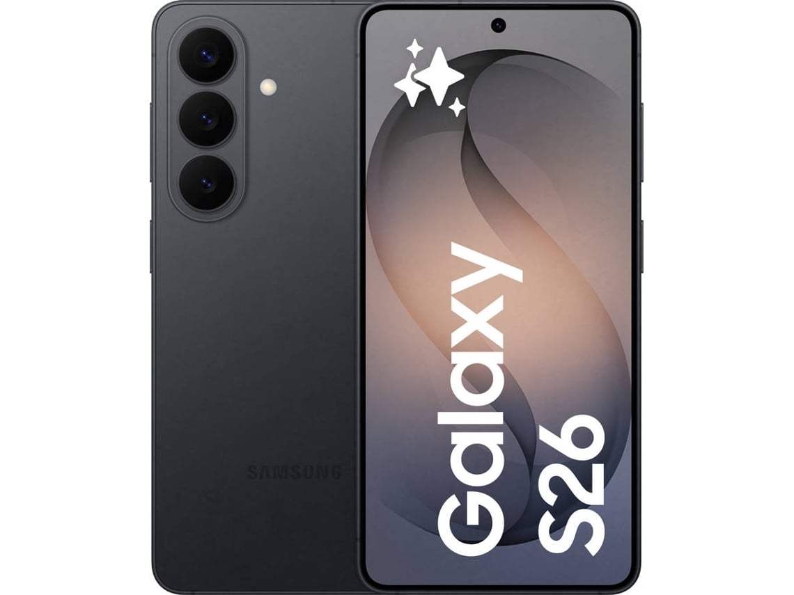  Smartphone SAMSUNG Galaxy S26 (Outlet Caixa Aberta - 6.3'' - 12 GB - 512 GB - Preto Noturno)