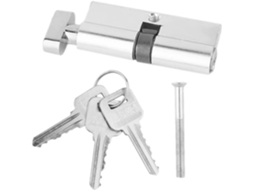 Fechadura de Porta Cilindro Segurança 3 C, Proteção, Chave, Suave