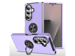 Capa Magnética Para Celular Pc Tpu Com Suporte De Anel Invisível