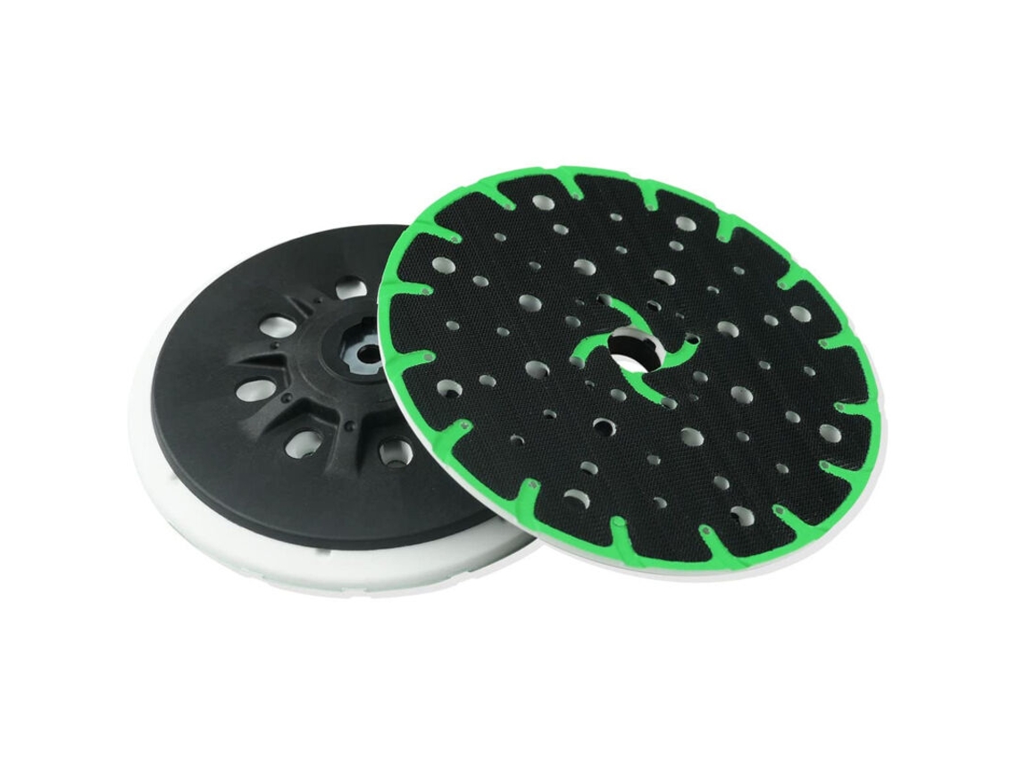 Base de Lixa Festool 150 Mm com Sistema Extração Pó e Rosca M8 BRILVIBERA