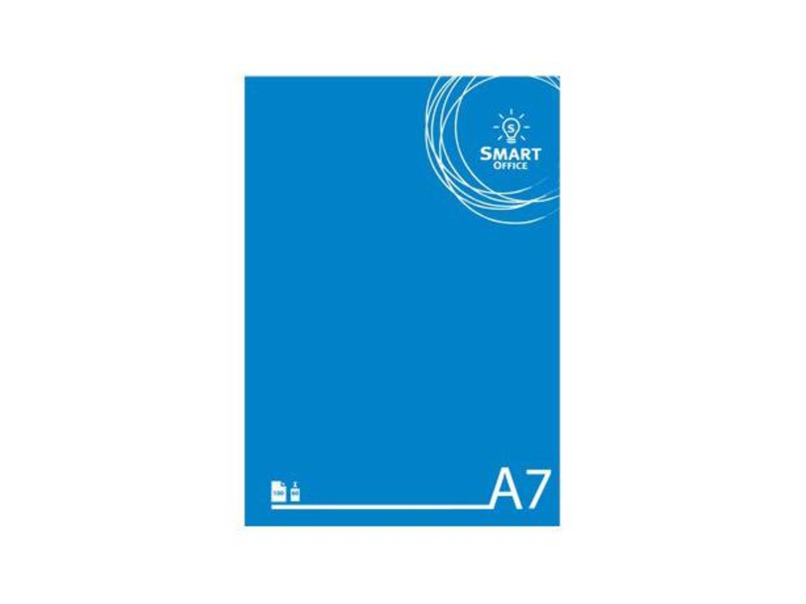 Bloco Notas Smart Office A7 Pautado, 60gr, 100 Folhas
