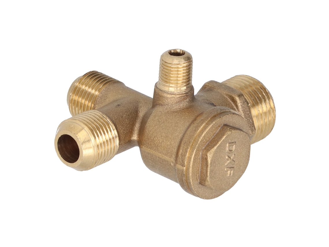 Kit De Substituição De Válvula De Compressor De Ar Laxiscreed Em Latão Com Design De Quatro Vias