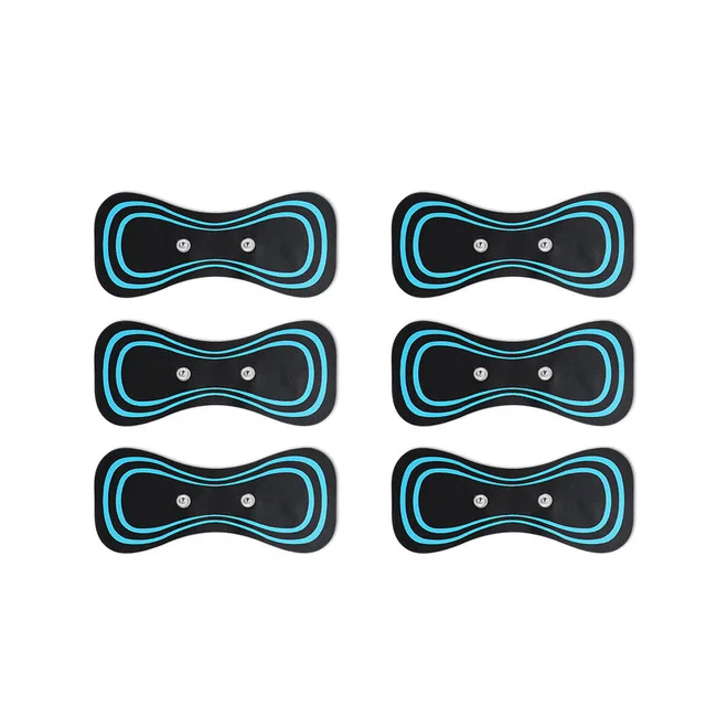 Almofadas De Gel Para Treinamento Pescoço Ems, Treinador Silicone, Muscular Reutilizável Abdômen, ~00797