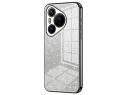 Capa De Celular Huawei Pura 70 Tpu Com Gradiente E Glitter