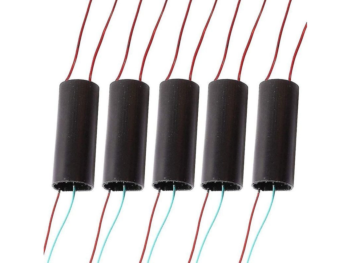 Módulo Gerador De Alto Voltaje 3v-6v Para 400kv 5 Piezas Pasos De Potencia Impulso Descarga 10-20mm Cable 100mm