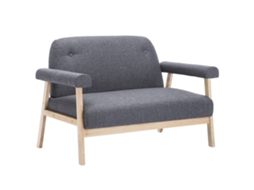 Sofa, Sofas Vidaxl Cinzeto Tecido (n/a)