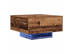 Mesa de centro Madeira Antiga 55 x 55 x 31 cm - Exclusiva da Maison