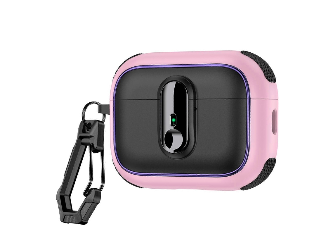 Estojo Magnético Armor Para Fones De Ouvido Sem Fio Airpods Pro Com Trava De Segurança
