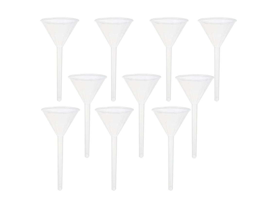 Funil Triangular De Plástico Operitacx Para Experimentos Escolares, Design Leve E Fácil De Guardar, Ideal Para Decoração