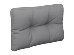 Pallet Cushion, Pallet Cushions Vidaxl Cinzeto Tecido (60 X 40 X 12 Cm)