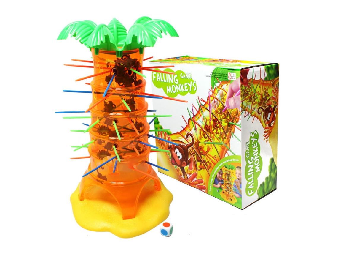 Ats juego de Mesa de Mono Trepador Educatsivo Juego de Mono Cayendo Juguete Lógico Divertido para Niños Fiesta Familiar
