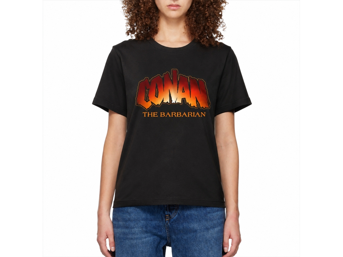 Rockinstone Conan New Logo Black Adult T-shirt Size:xxl