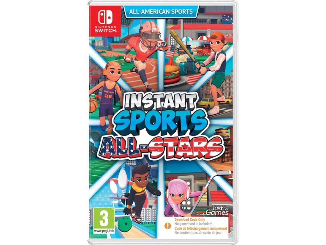 Instant Sports All-stars Nintendo Switch (código De Download) (código Na Caixa)