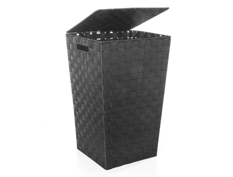 Cinco Simply Smart Cesto De Roupa Poliéster Trançado Preto Instant Do