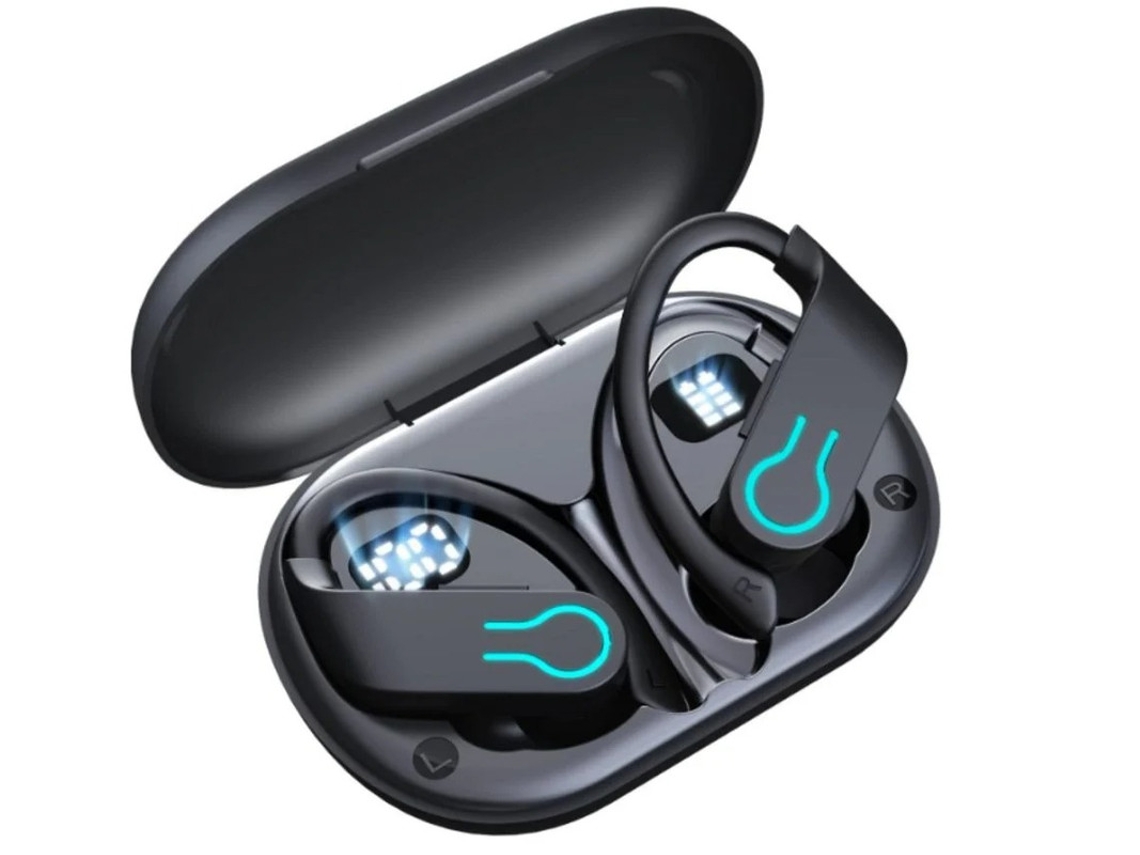 Auriculares Sem Over Ear Play Bestvite Bluetooth Preto