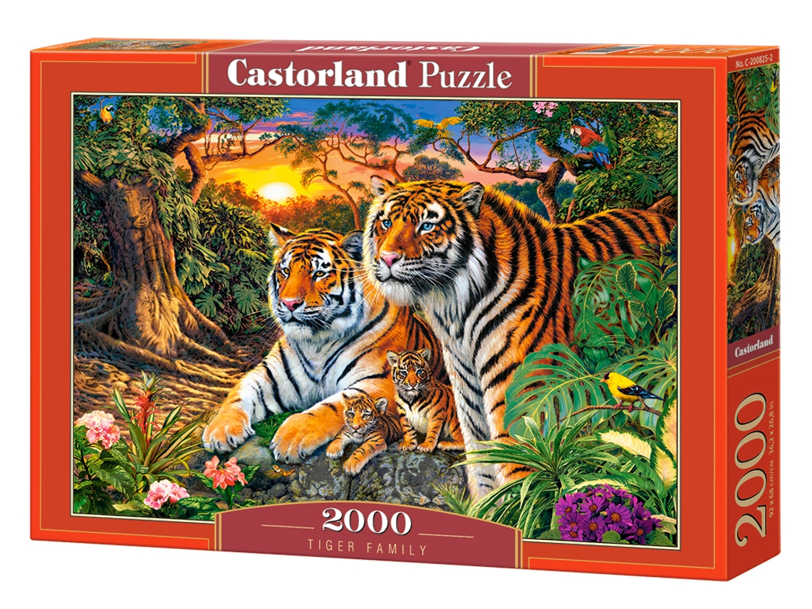 Puzzle CASTORLAND C-200825-2 2000 Peças Animais