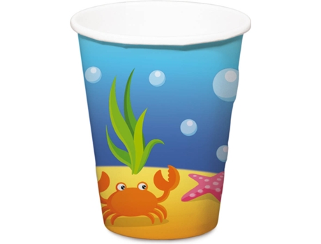 Conjunto de Copos Descartáveis  65211 350 ml