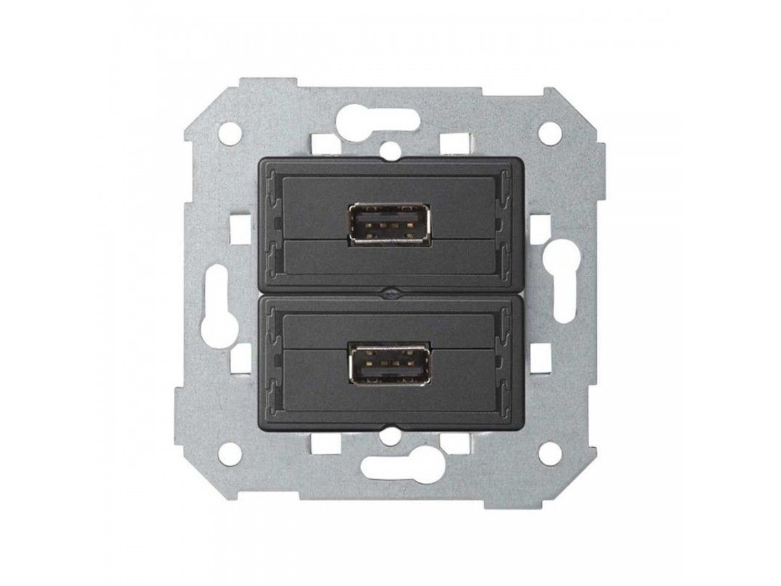 Conector 2xusb 2.0 Simon 75 Tipo A Fêmea Simon 7501090 039