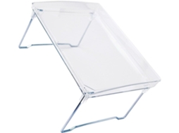Organizador De Prateleiras Empilhável Para Armário, Banheiro E Mesa, Feito De Plástico E Metal