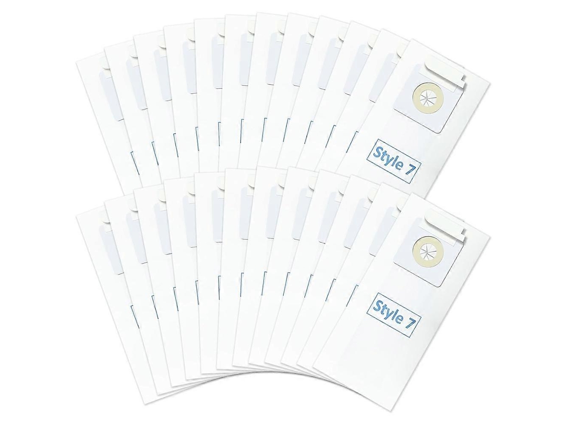 Conjunto De 24 Sacos Para Aspirador De Pó Bissell Power Force, Modelo 7, Séries 1739, 3522, 3525, 71y7, 3554, 3545, 6592, 3550 E 3553.