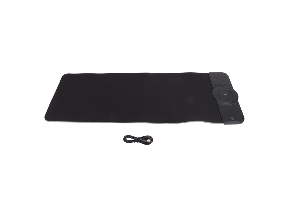 Mouse Pad (carregamento Sem Fio Com Luz Rgb) Tapete De Mesa Para Jogos Colorido Extra Grande 810*310mm