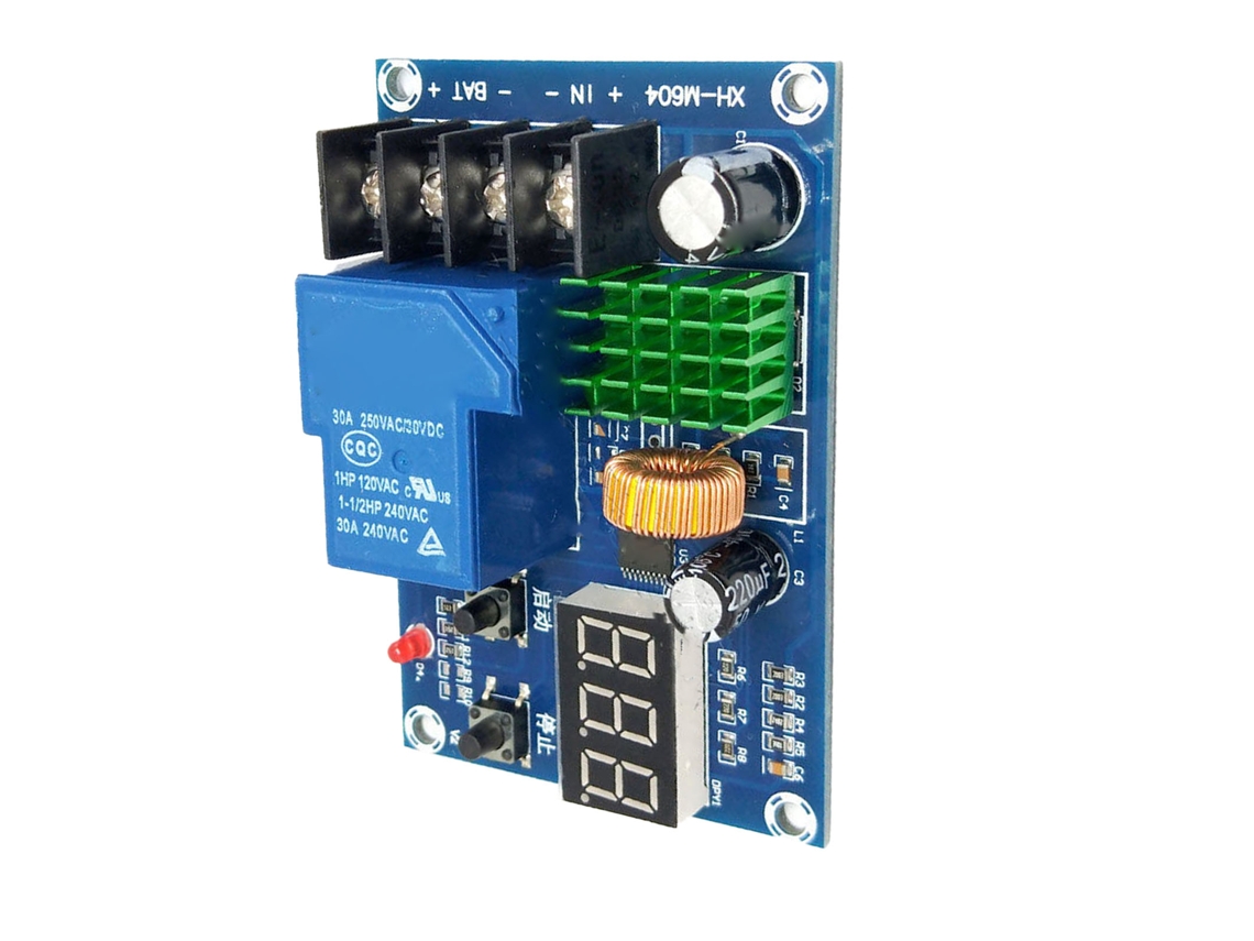 Laxiscreed Módulo De Controle De Carga De Bateria De Íons De Lítio Com Display Digital E Proteção