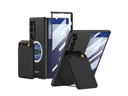 Capa De Celular Dobrável Com Suporte Magnético Integrado Gkk Para Samsung Galaxy Z Fold7 5g