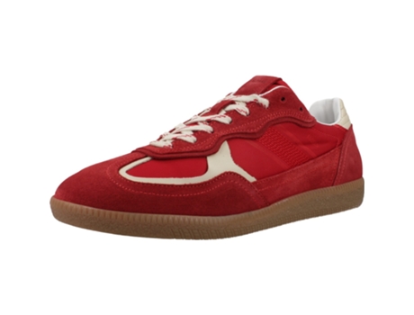 Sapatos De Mulher Alohas Tecido Vermelho (39)