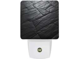 Luminária noturna de parede LED com plugue, acendimento automático, sensor crepuscular automático, luz noturna.