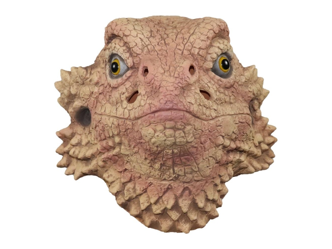 Mascara De Lagarto Em Latex Laxiscreed Para Cosplay Halloween Acessórios De Cabeça De Animal
