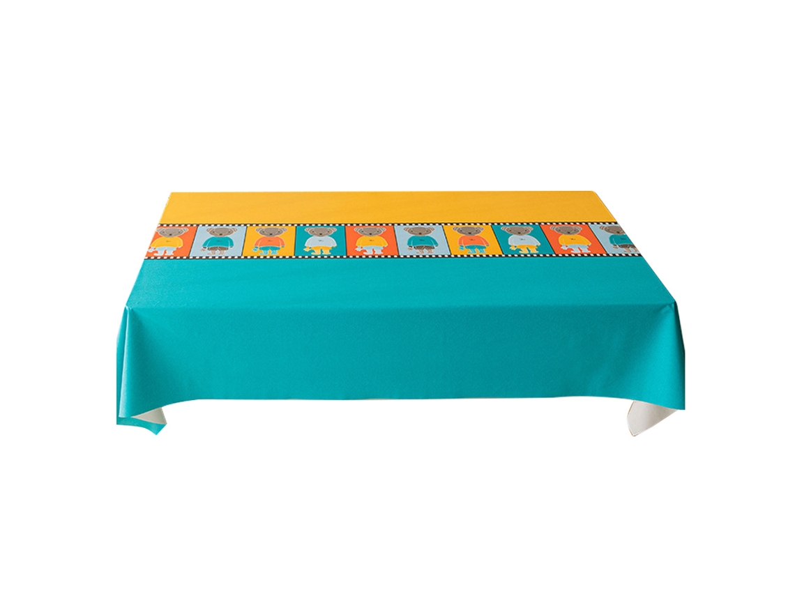 EIOORORRIY Toalha De Mesa Retangular Pvc Impermeável E Resistente A Óleo Com Design De Desenho Animado Para Crianças