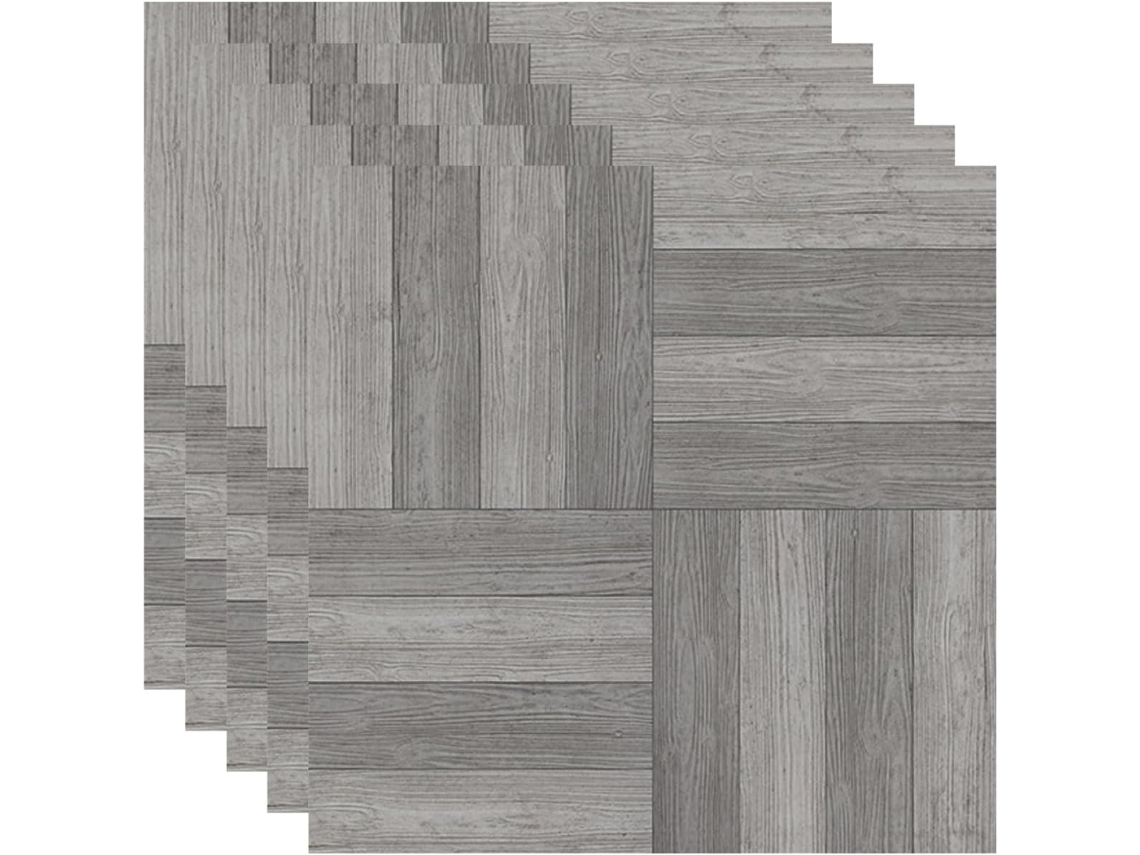 Conjunto De 5 Adesivos De Chão Impermeáveis Em Pvc, 30x30 Cm - Decorativos Para Azulejos