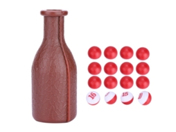 Bottle de Shaker Business com 16 Dados Numerados para Bilhar e Pool