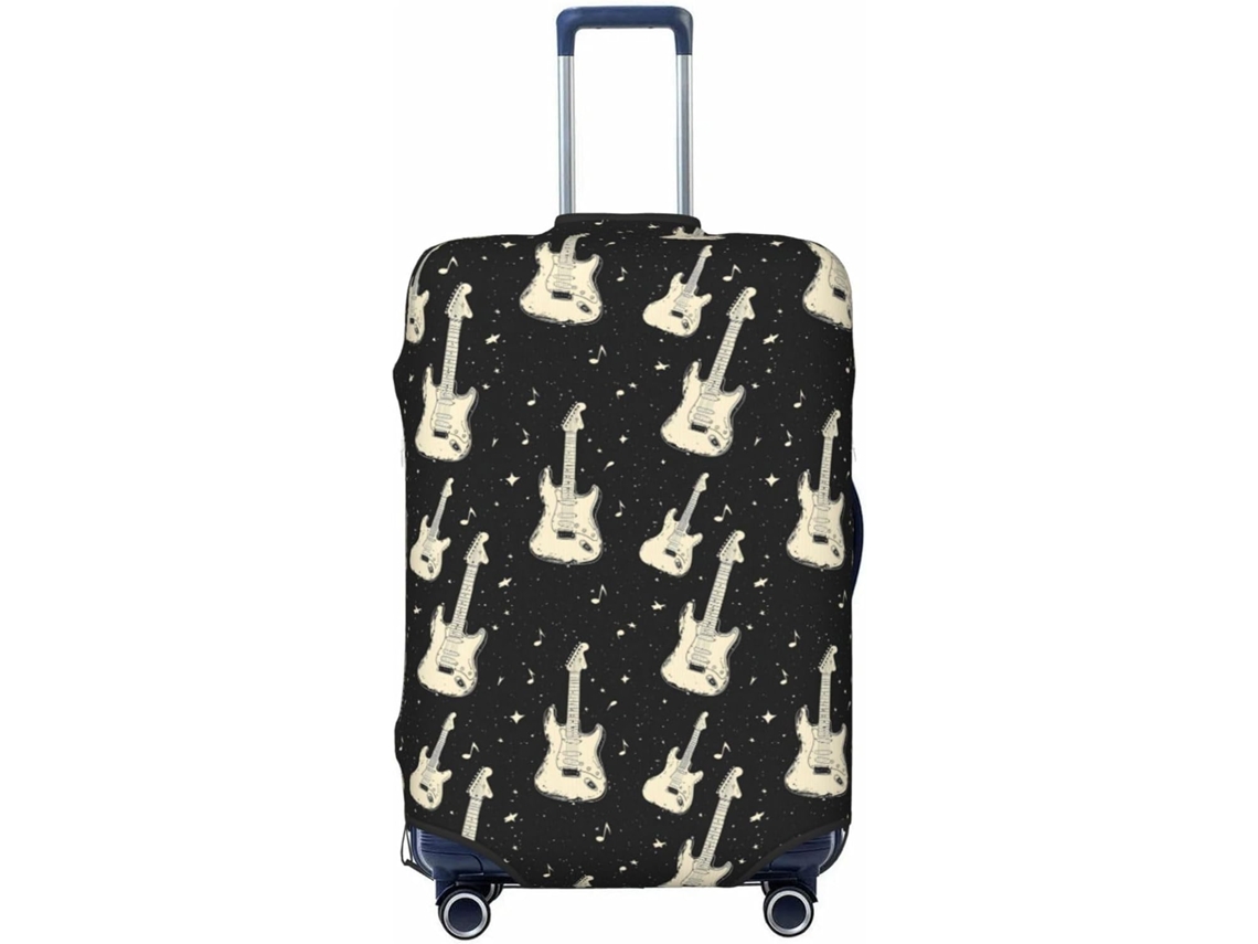 Capa de Mala Novastar com Estampa de Guitarra em 3 cm | S/MARCA