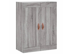 Wall Mounted Cabinet, Wall Mounted Cabinets Vidaxl Cinzeto Madeira Processada (n/a)