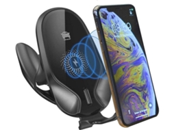 Carregador Sem Rápido Carro Carga Rápida Qi para iPhone 11 Pro Max/XS YIZHOOD Preto