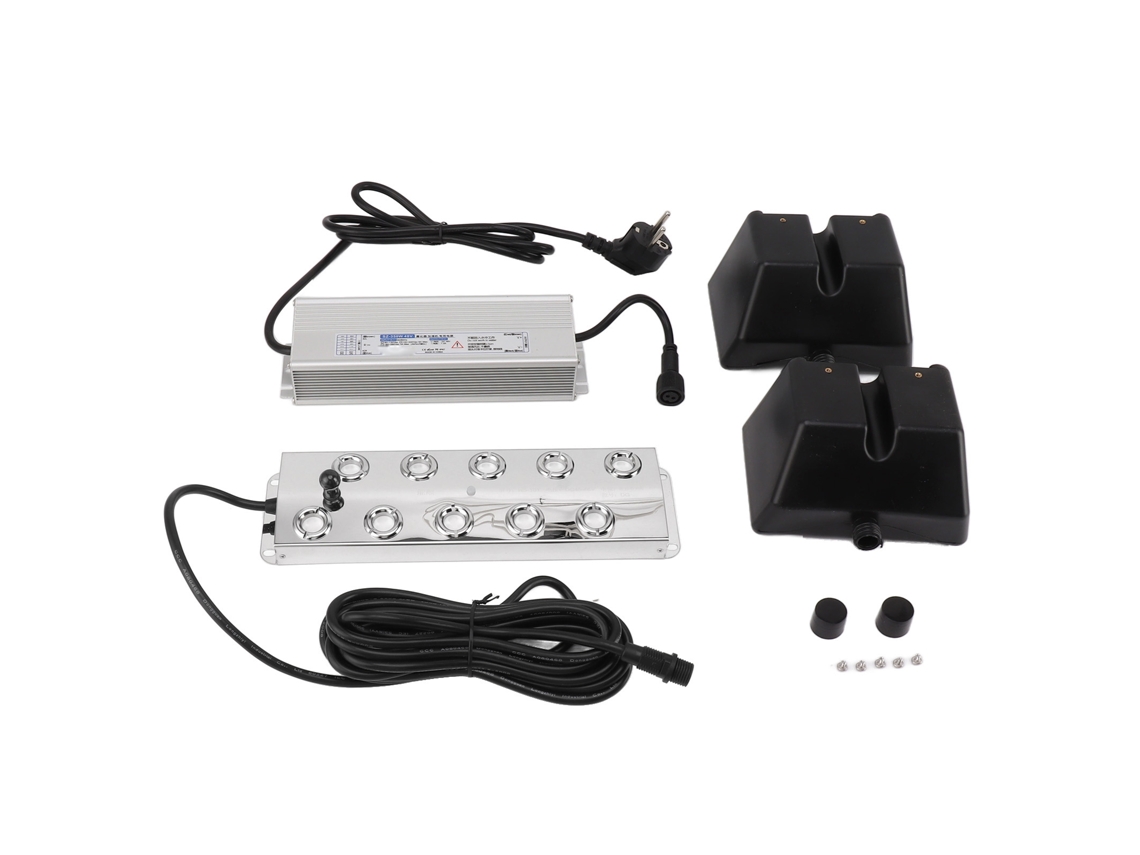 Fumigador De Névoa Inox 10 Cabeças 220v Plugue Eu