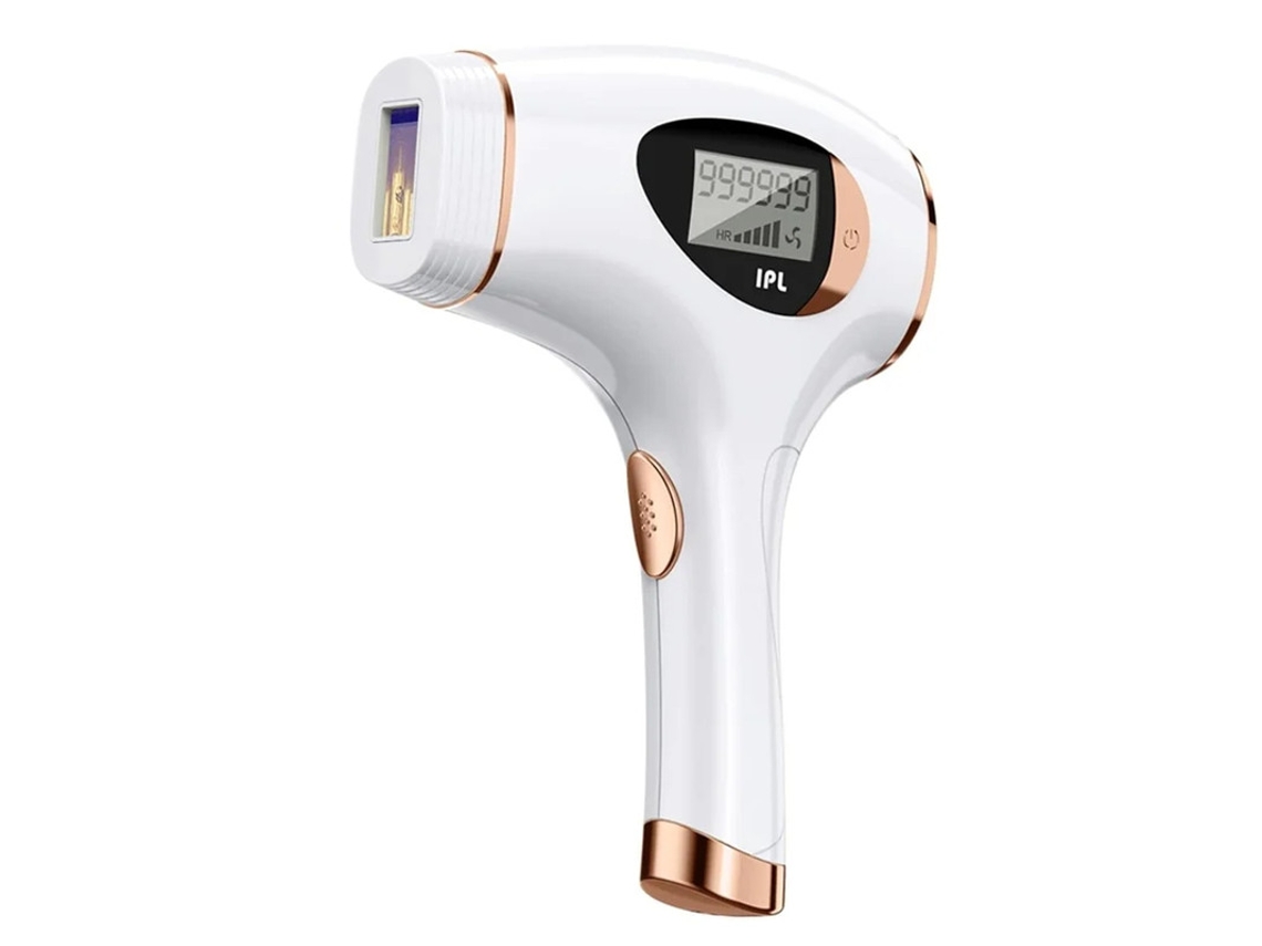 Depilação A Laser Ipl 999.999 Flashes Para Axilas Pernas Traseiras Braços Rosto Linha Do Biquíni Branco Yizhood