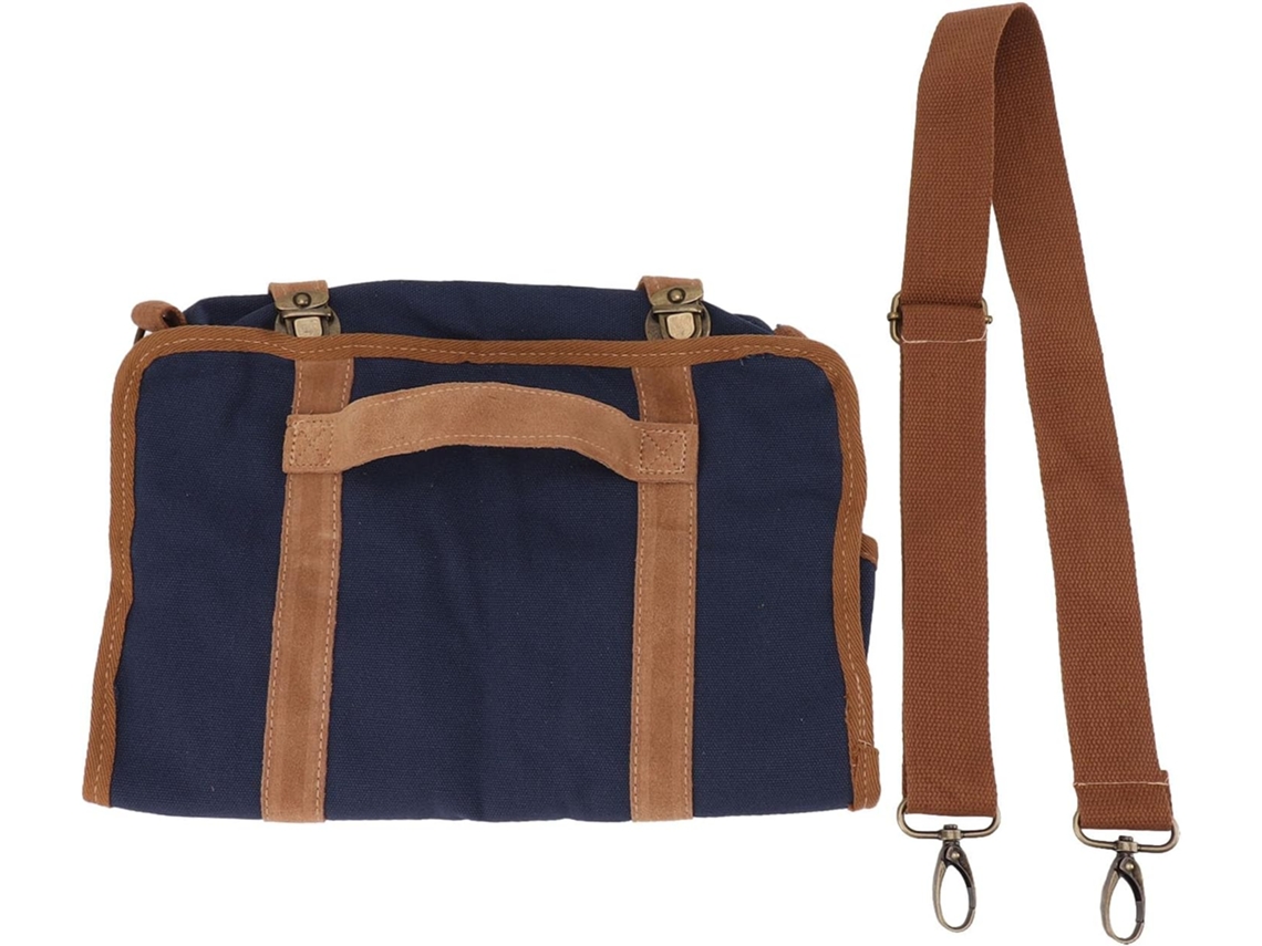 Mala multifuncional portátil de grande capacidade para meninos, em lona, para viagens, com altura ajustável, ideal para