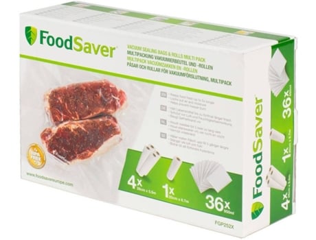 Pack Sacos e Rolos FOODSAVER FGP252X (A vácuo)